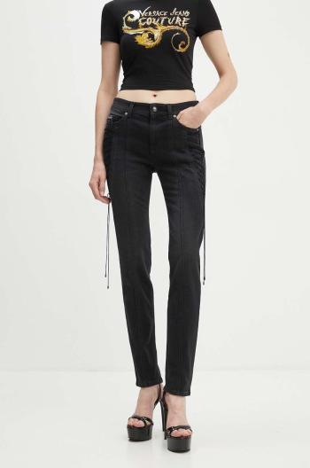 Rifle Versace Jeans Couture Melissa dámske, čierna farba, 77HAB501 DW060F19