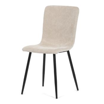 Jedálenská stolička Autronic 42x88 cm biela látka DCL-964 WT2