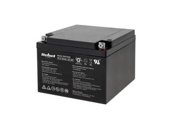 Baterie olověná 12V 24Ah REBEL BAT0406