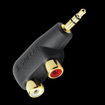 AUDIOQUEST Splitter Hard Mini/RCA 3.5 mm - 2x RCA