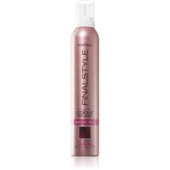 Montibello FINALESTYLE Color mousse farbiaca pena pre zvýraznenie farby vlasov Mahogany - Caoba 320 ml