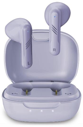Genius HS-M905BT, Headset, bezdrôtový, do uší, mikrofón, Bluetooth 5.3, USB-C, fialová