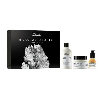 L´Oréal Professionnel Darčeková sada starostlivosti pre farbené a poškodené vlasy Metal Detox Trio