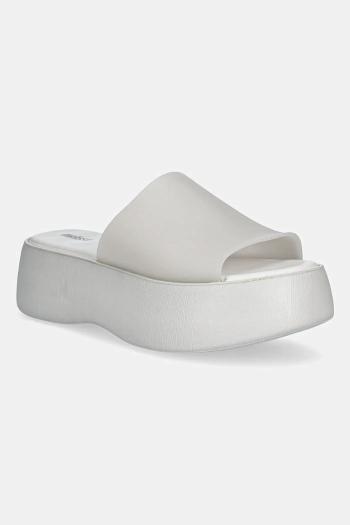 Šľapky Melissa MELISSA BECKY AD šedá farba, na platforme, M 32818
