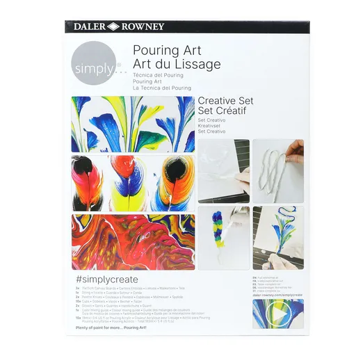 D&R SIMPLY - Set pouring media