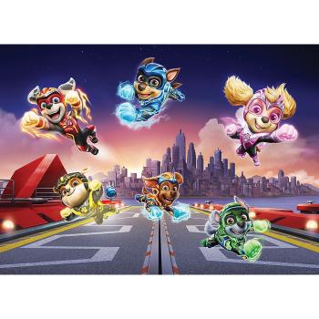 Detská fototapeta Paw Patrol Mighty Pups 252 x 182 cm, 4 diely