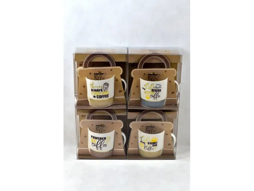 MAKRO - Hrnček 260ml Coffee rôzne dekory