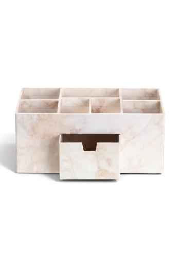 Stolný organizér Bigso Box of Sweden béžová farba