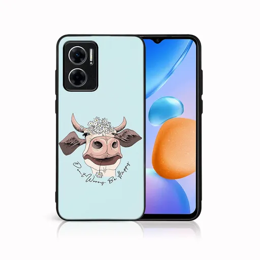 MY ART Ochranný kryt pre Xiaomi Redmi 10 5G HAPPY COW (181)