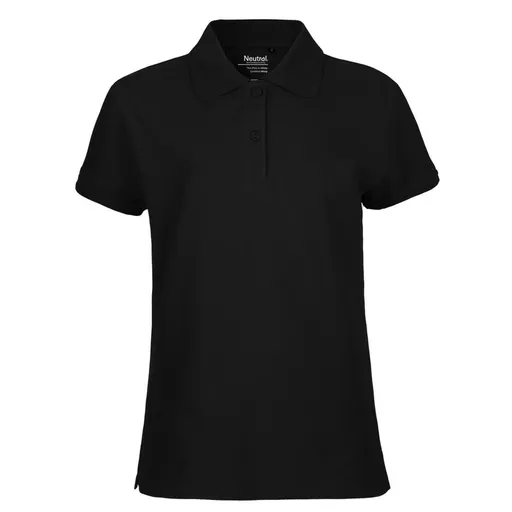 Neutral Dámska polokošeľa Classic z organickej Fairtrade bavlny - Čierna | 2XL