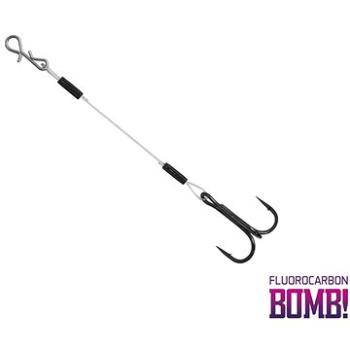 Delphin BOMB! Twisto Rigs Fluorocarbon Veľkosť 6 8 cm 3 ks (8586018468817)