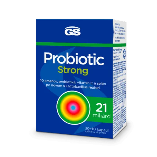GS Probiotic Strong 40 kapsúl