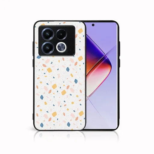 MY ART Ochranný kryt pre Infinix Note 40 Pro / 40 Pro+ 5G ORANGE TERRAZZO (165)