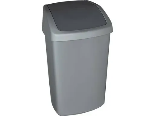 CURVER Odpadkový kôš SWING BIN 50L | sivý