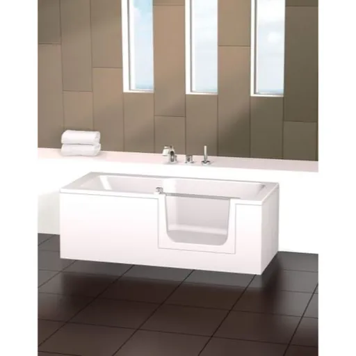 Juwel Duett vaňa s dvierkami 160x75 cm akrylát pravá SIKOVAND160P