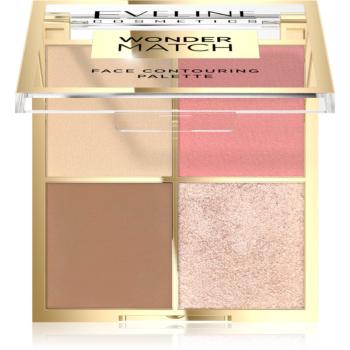 Eveline Cosmetics Wonder Match multifunkčná paleta 4 v 1 odtieň 02 10,8 g