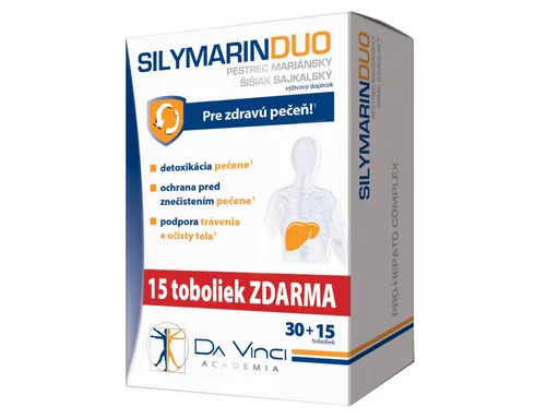 Da Vinci Academia Silymarin Duo 45 kapsúl