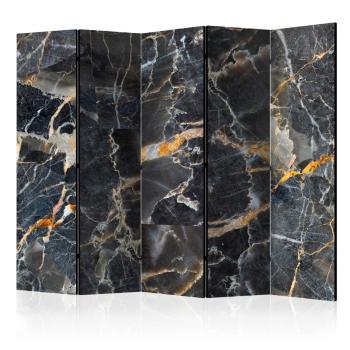 Paraván Black Marble Dekorhome 225x172 cm (5-dielny)