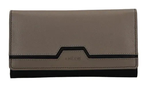 Dámska kožená peňaženka Lagen BLC/4787/720 Black/taupe