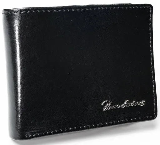 Pánska kožená peňaženka v horizontálnom prevedení s RFID Stop membránou - Pierre Andreus