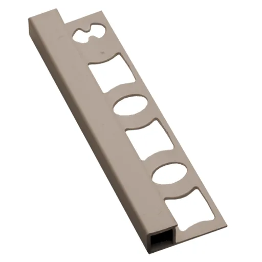 Lišta ukončovací "hranatá" Profil-EU bahama, PVC, dĺžka 250 cm, výška hrany 8 mm, LH82501