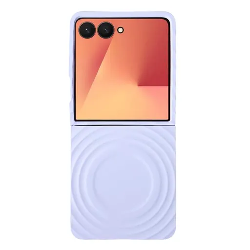 RIPPLE CASE Plastový kryt s MagSafe Samsung Galaxy Z Flip7 5G fialový