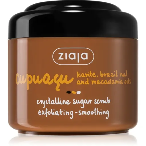 Ziaja Cupuacu kryštalický cukrový peeling 200 ml