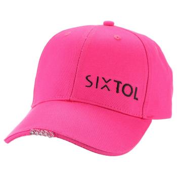 Sixtol Šiltovka s LED svetlom B-CAP 25lm, USB, uni, ružová