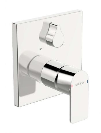 HANSA - Stela Batéria pod omietku na 2 spotrebiče, chróm 87849073