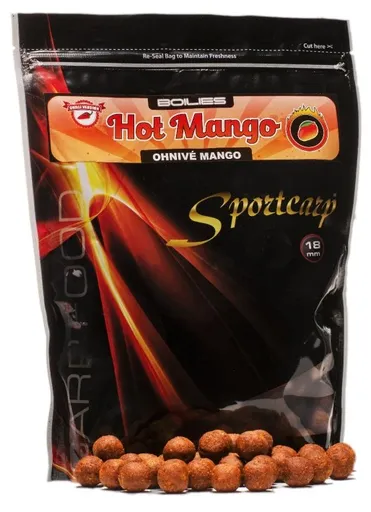 Sportcarp boilies hot mango - 4 kg 24 mm