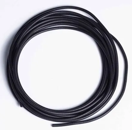 Ridgemonkey hadička connexion rock bottom tungsten tubing silt black 2 m