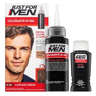 Just For Men Color Shampoo farebný šampon pre mužov H35 Medium Brown