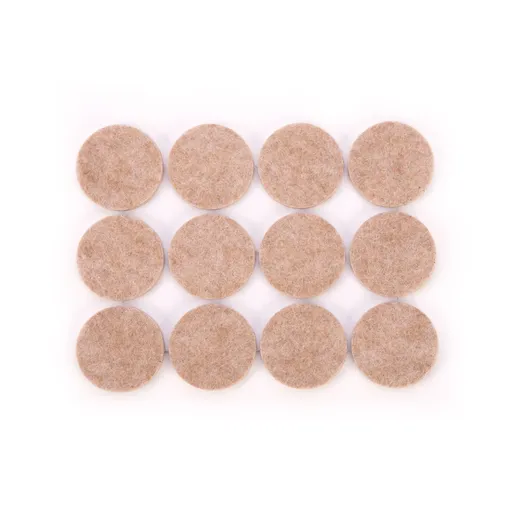 Samolepiace podložky pod nábytok PRESTO ø 25 mm, 24 ks