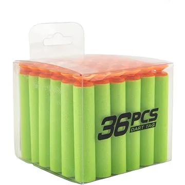 Teddies Náhradné penové náboje do pištole 36ks s prísavkami 4 farby (8592190851538)