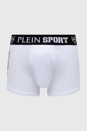 Boxerky PLEIN SPORT pánske, biela farba