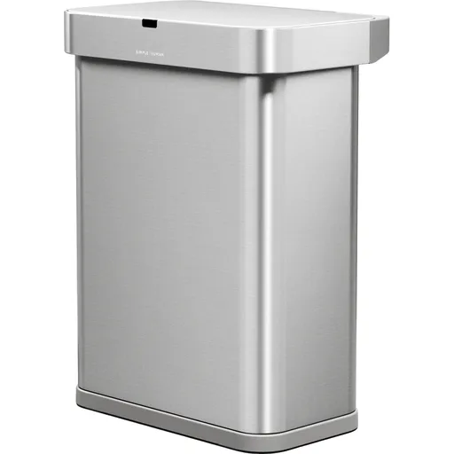 Simplehuman Bezdotykový kôš s hlasovým senzorom 58 l, nehrdz. oceľ mat