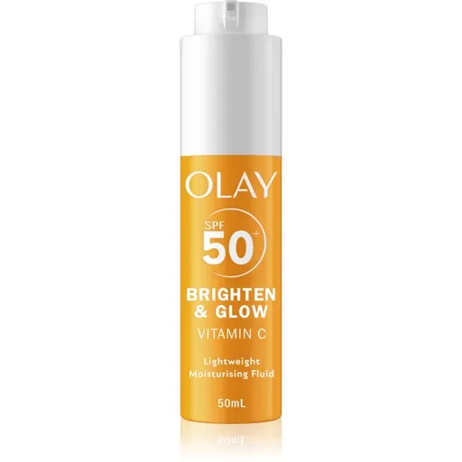 Olay Vitamin C Brighten & Glow hydratačný fluid s niacínamidom SPF 50+ 50 ml