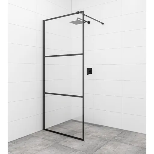 Sprchová zástena Walk-In 90 cm SAT Walk-in SATBWI90CPPRC