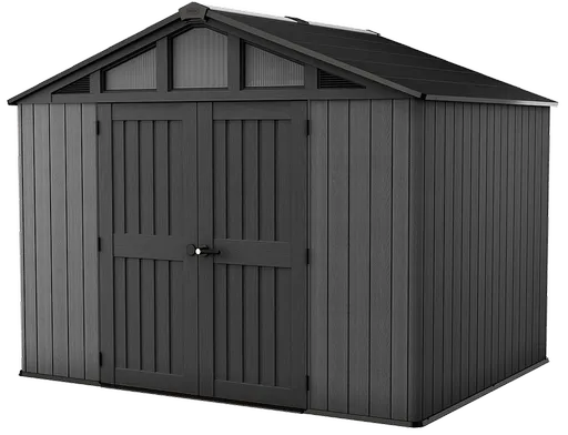 Záhradný domček plocha 304 x 243 cm (sivá-antracit)