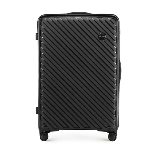 Veľký kufor Raya Line – recyklovaný polypropylén, moderný dizajn a bezpečný zámok 56-3T-203-10