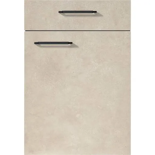 Vzorka kuchynských dvierok Naturel Rebeca 842 Betón pieskový imitácia VZOREKREBECA842