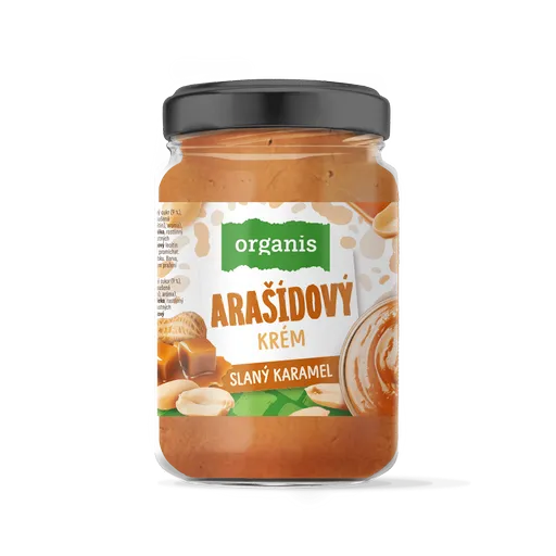 ORGANIS Arašidový krém so slaným karamelom 920 g
