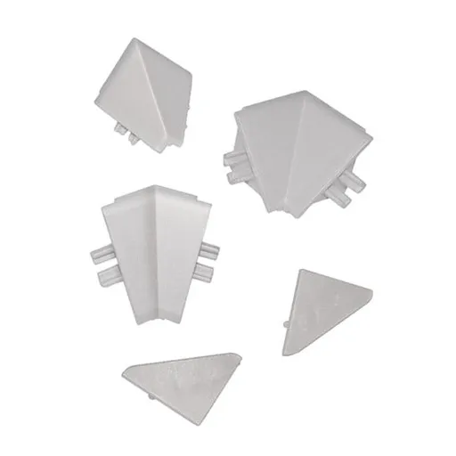 Sada rohov k tesniacej lište 20 nerez KL20NRZ