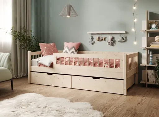 ArtAdrk Detská posteľ FLORA  | borovica 80 x 180 cm