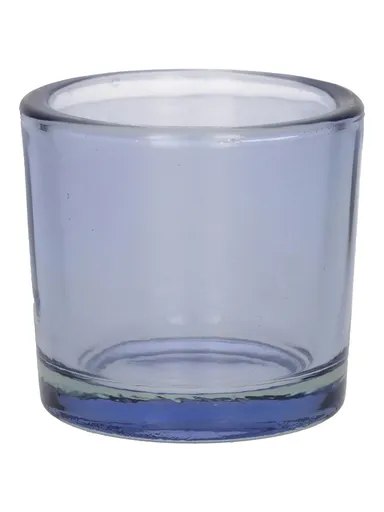 DUIF Sklenený svietnik na čajovú sviečku ESPEN 6cm lila