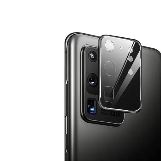 PROTEMIO FULL COVER Sklo na fotoaparát Samsung Galaxy S20 Ultra BLACK