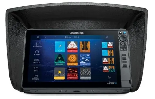 Sunvisor slnečná clona pre lowrance elite fs 12 normálna rýchlosť