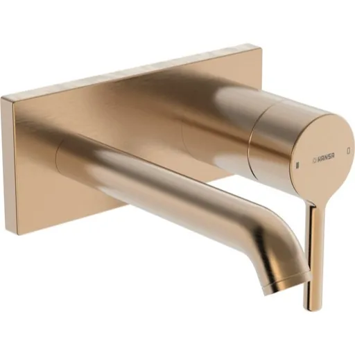 Hansa Vantis Style umývadlová batéria bez podomietkového telesa brúsený bronz 5480210781