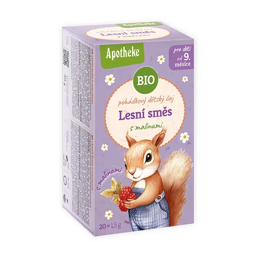 APOTHEKE Rozprávkový detský čaj lesná zmes BIO 20 sáčkov