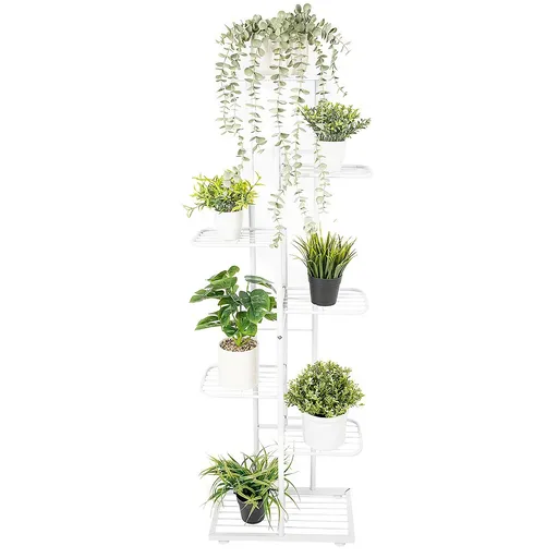 4Home Stojan na kvety Level, biela